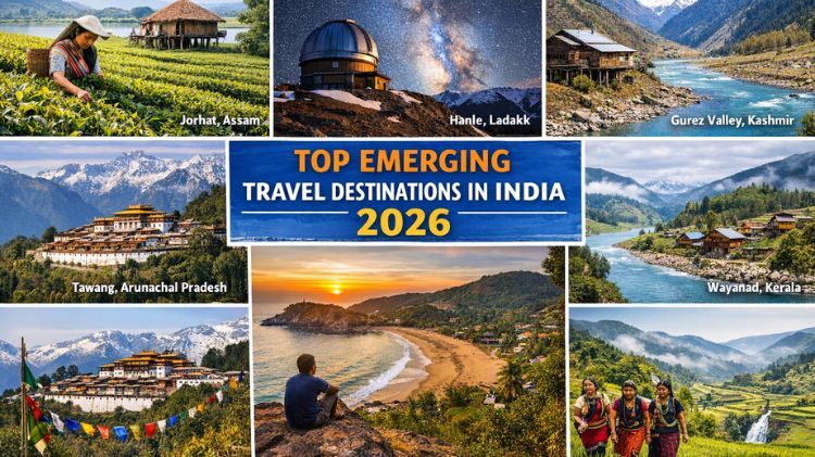 Top Emerging Travel Destinations in India